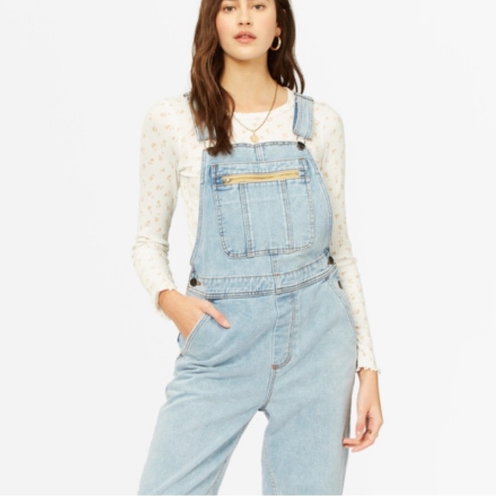 Billabong Basic Beach Relaxed Overalls - image 4